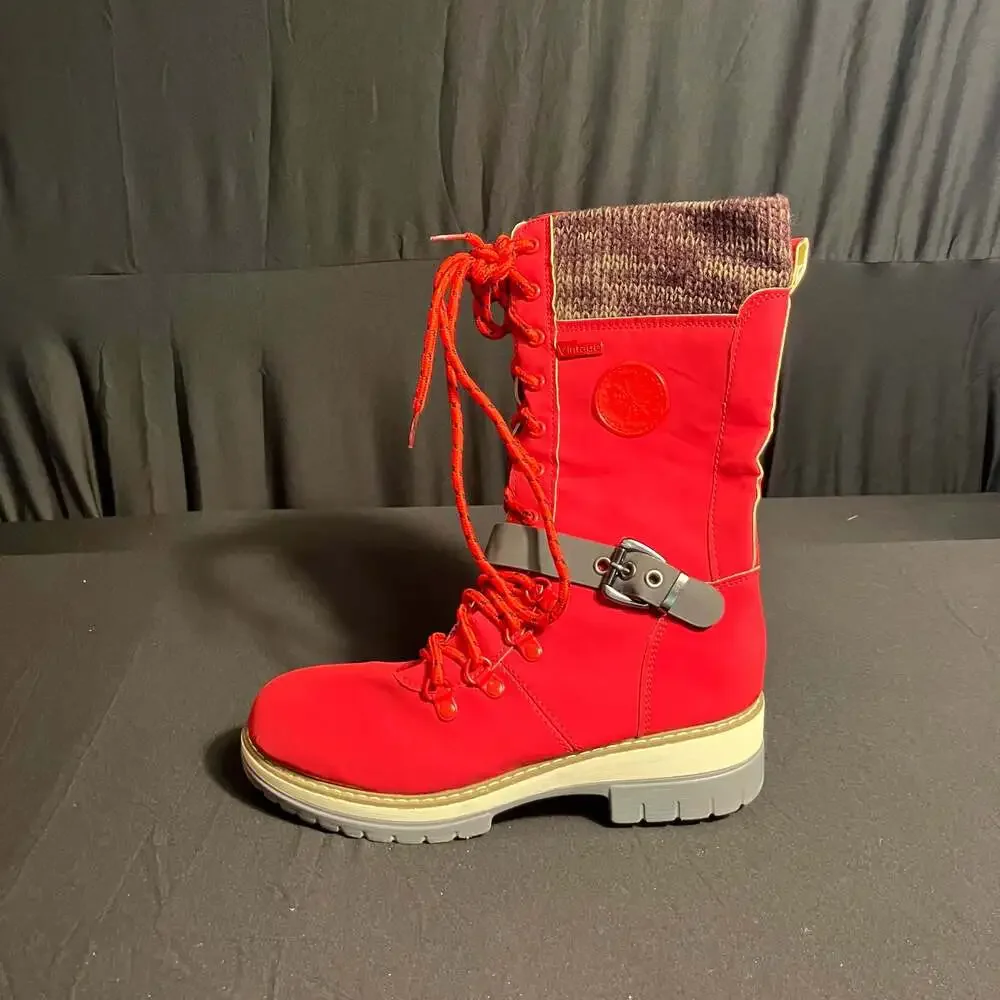 Vintage red winter